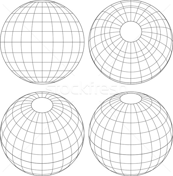 Glob vector icoană lume Internet proiect Imagine de stoc © olira
