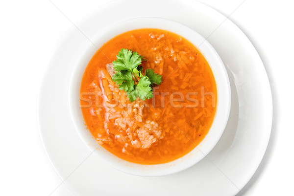 borscht soup  Stock photo © olira