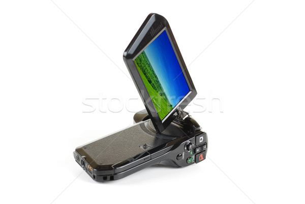 camcorder white Stock photo © olira