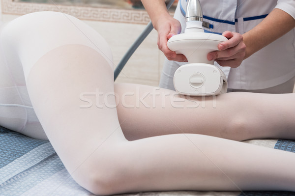Corps traitement clinique femme spéciale blanche [[stock_photo]] © olira