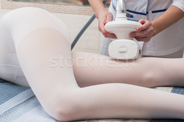 LPG, and body contouring treatment in clinic Stock photo © olira