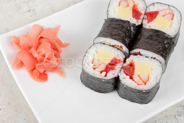sushi rolls Stock photo © olira