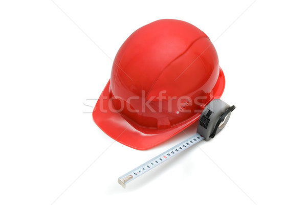 Red Safety helmet Stock photo © olira