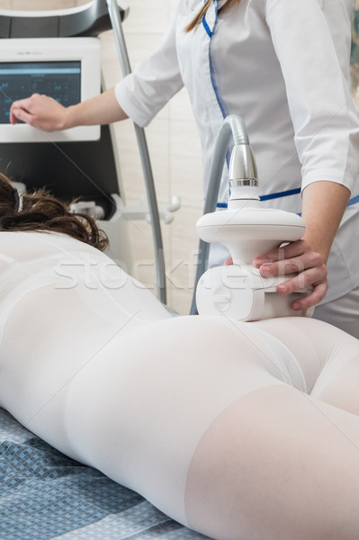 LPG, and body contouring treatment in clinic Stock photo © olira