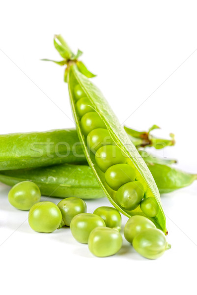[[stock_photo]]: Légumes · feuille · verte · isolé · blanche · alimentaire