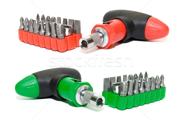Red  and green screwdriver set Stock photo © olira