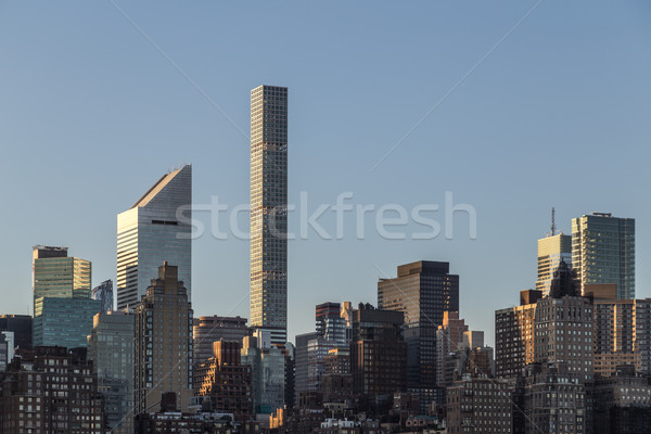 Midtown Manhattan skyscrapers Stock photo © oliverfoerstner