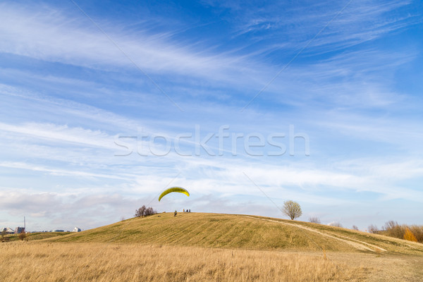 Stock photo: Paraglider in Copenhagen