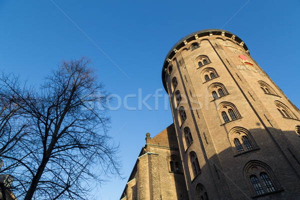 The round tower in Copenhagen Stock photo © oliverfoerstner