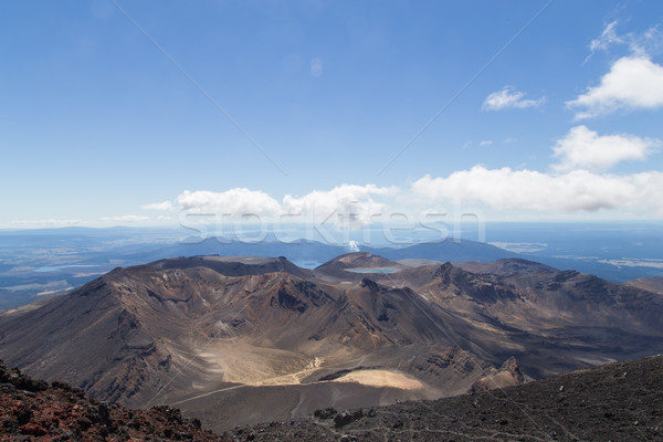 мнение Top центральный кратер юг вулкан Сток-фото © oliverfoerstner