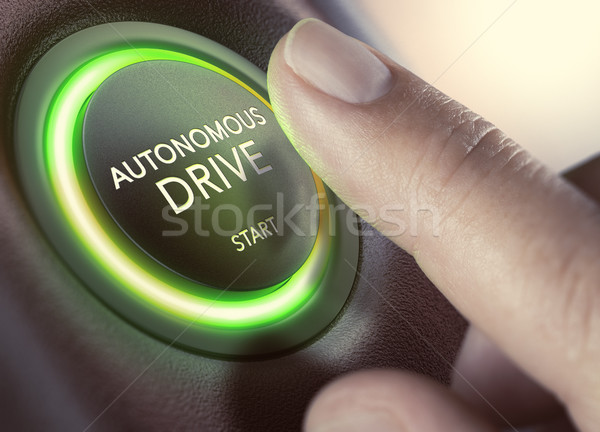 Autonomous Drive, Self-Driving Vehicle Stock photo © olivier_le_moal
