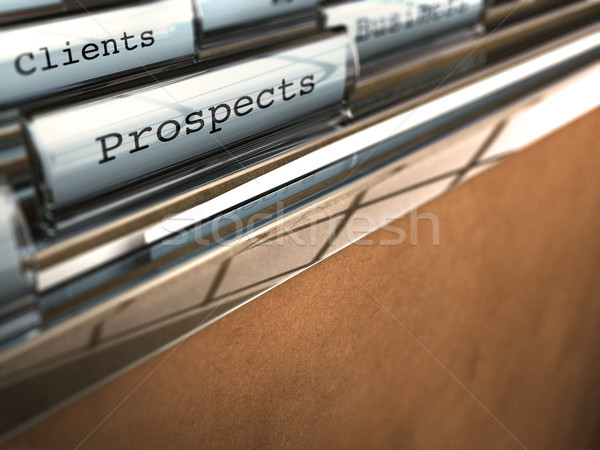 turning prospect to client Stock photo © olivier_le_moal