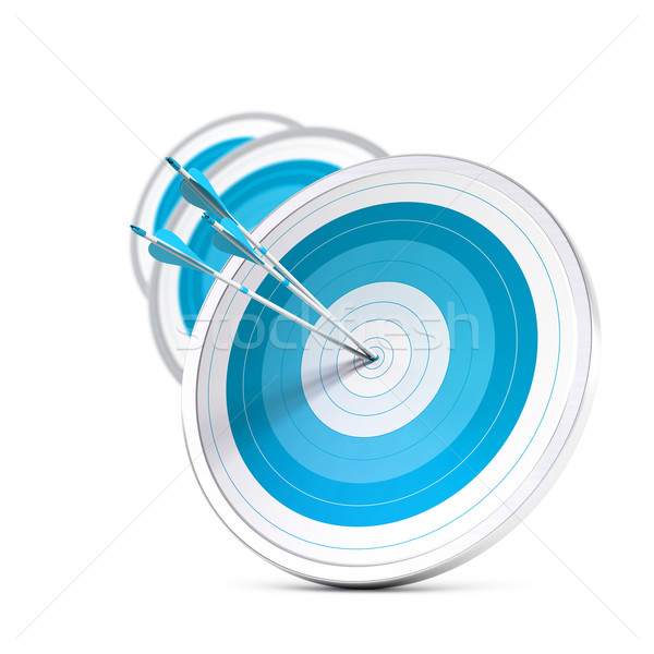 Business concept, target market stategy Stock photo © olivier_le_moal