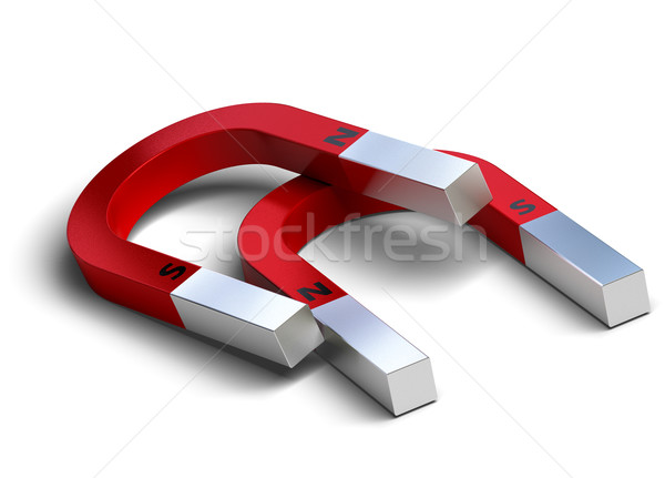 horseshoe magnets Stock photo © olivier_le_moal
