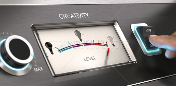 Creative Mode Engaged - Advertising Company Concept Stock photo © olivier_le_moal