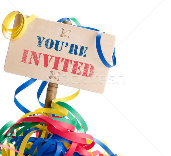 you are invited Stock photo © olivier_le_moal