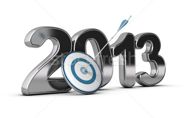 Business Concept - 2013 Objectives Achieved Stock photo © olivier_le_moal