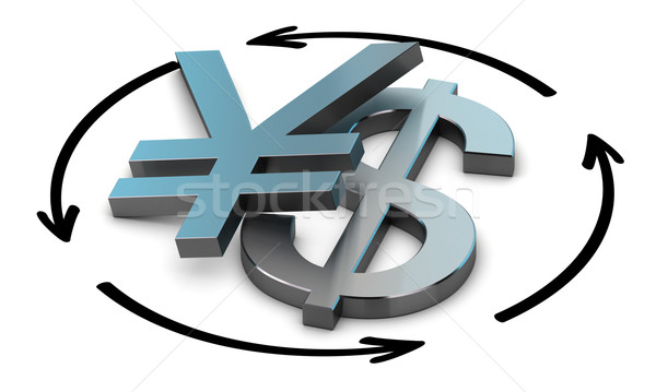 USD JPY Exchange Rate Stock photo © olivier_le_moal