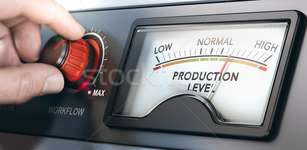 Improving Workflow to Manage Production Level Stock photo © olivier_le_moal