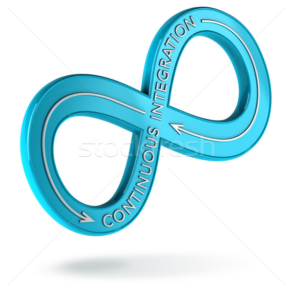 Continuous integration symbol Stock photo © olivier_le_moal