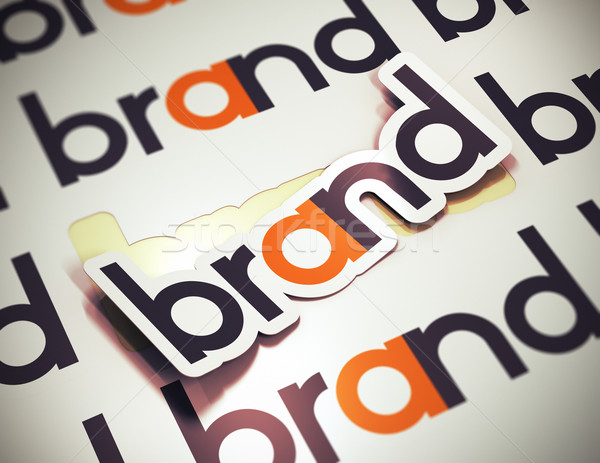 Brand Name - Company Identity Stock photo © olivier_le_moal