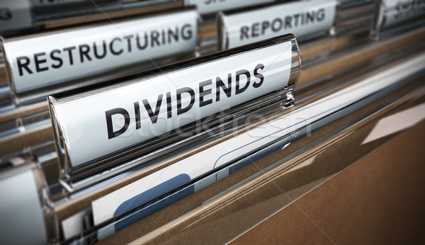Dividends Stock photo © olivier_le_moal