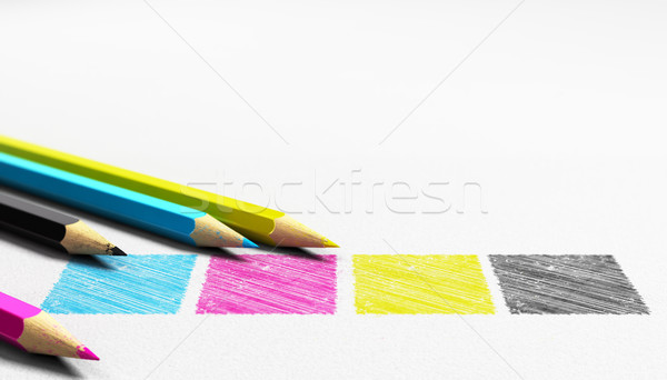 CMYK Stock photo © olivier_le_moal