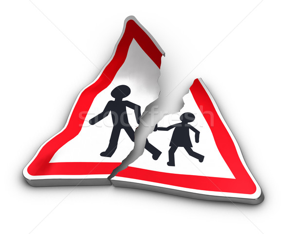 Road Accident Concept Stock photo © olivier_le_moal