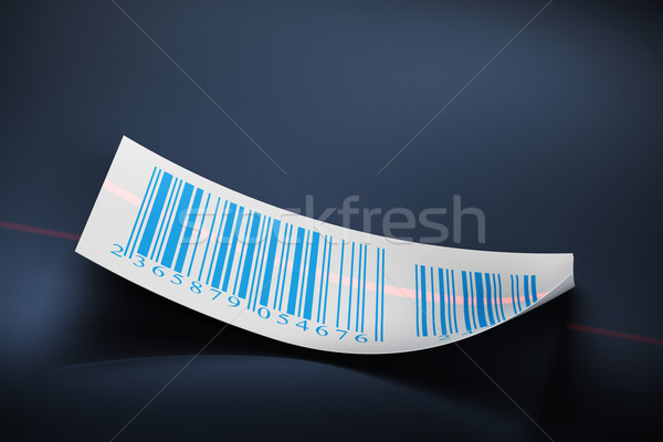 barcodes sticker label Stock photo © olivier_le_moal