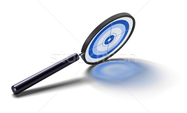 case study - concept image of a marketing tool Stock photo © olivier_le_moal