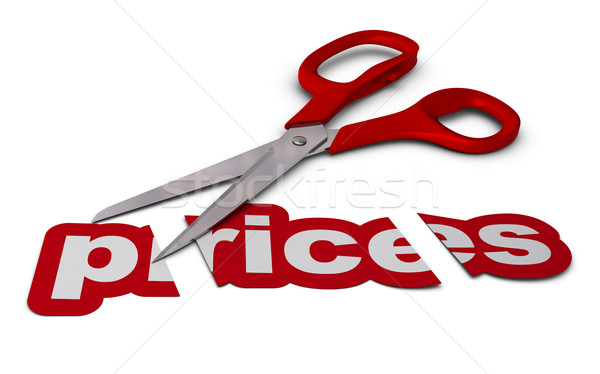 reducing prices, price cutting Stock photo © olivier_le_moal