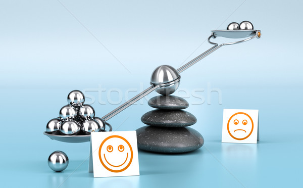 Choosing Wellness and Happyness Stock photo © olivier_le_moal