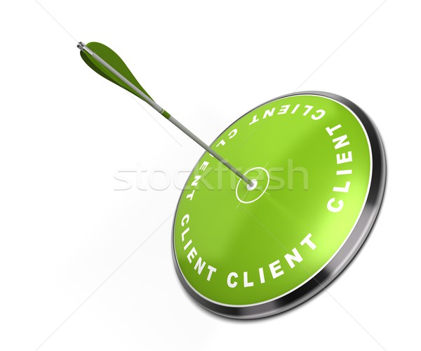 focus on customer - client Stock photo © olivier_le_moal