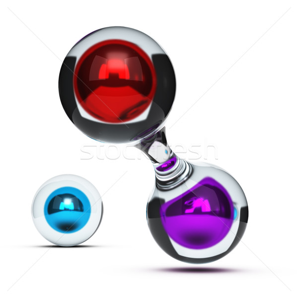Fusion or Connect Symbol Concept Stock photo © olivier_le_moal