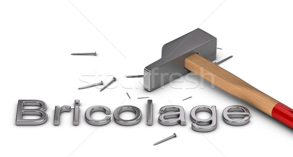 DIY - Bricolage in French Stock photo © olivier_le_moal