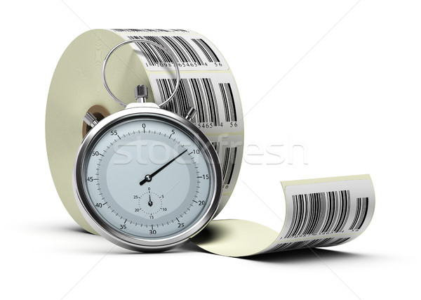 Logistics concept, traceability and timeliness Stock photo © olivier_le_moal