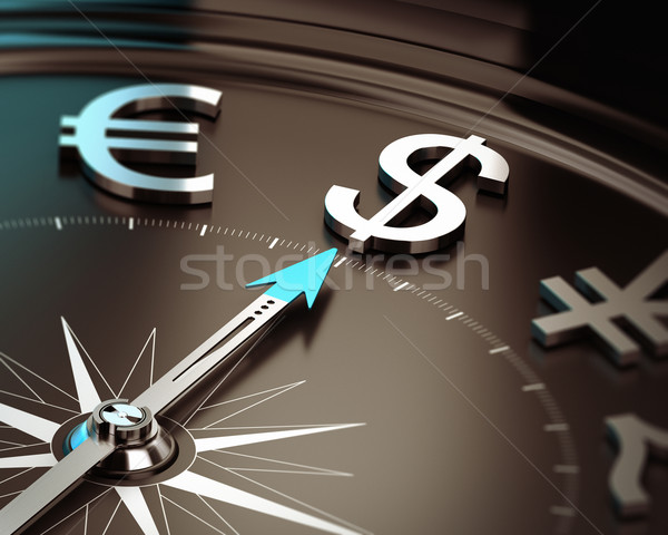 Dollar Safe Haven Currency - Investment Concept Stock photo © olivier_le_moal