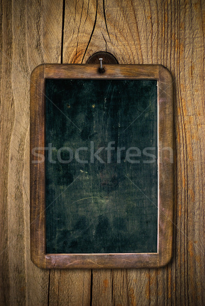 Wooden slate Stock photo © olivier_le_moal