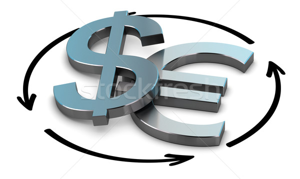 Euro Dollar, EUR USD Stock photo © olivier_le_moal