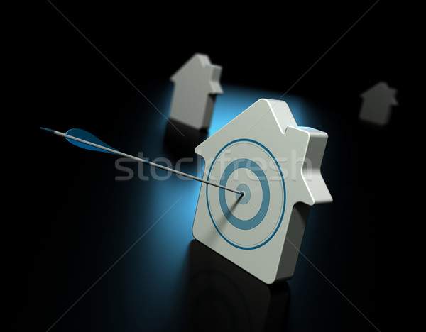 property search, buying a house concept Stock photo © olivier_le_moal