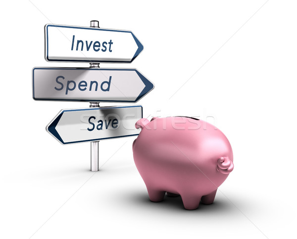 Financial Advice, Money Concept Stock photo © olivier_le_moal