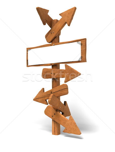 choose a direction Stock photo © olivier_le_moal