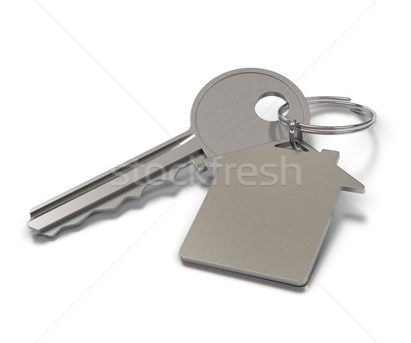 metal keyring with room for text Stock photo © olivier_le_moal