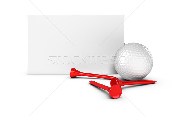 Golf Communication, Text Box Stock photo © olivier_le_moal