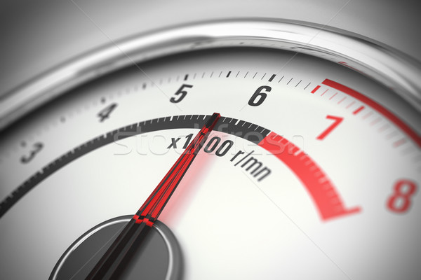 tachometer close up Stock photo © olivier_le_moal