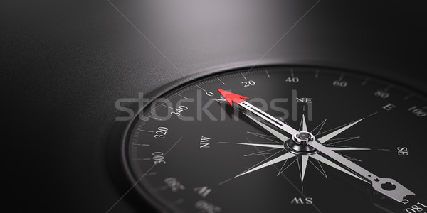 Business Orientation Background, Compass on the Right Stock photo © olivier_le_moal