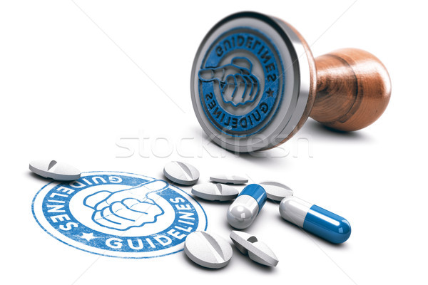 Medical guidelines Concept Stock photo © olivier_le_moal