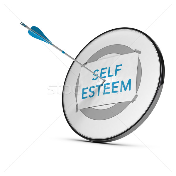 Achieve Self Esteem Stock photo © olivier_le_moal