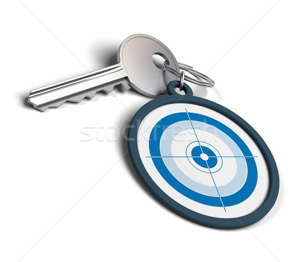 The key to achieving objectives Stock photo © olivier_le_moal