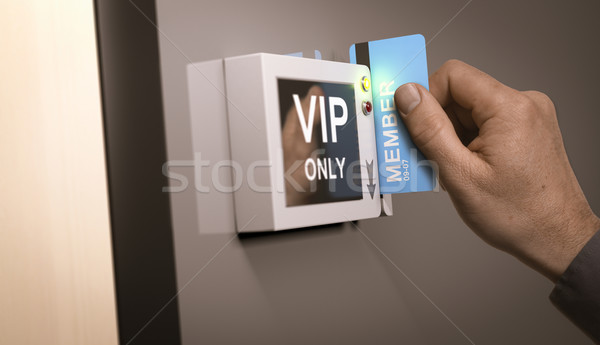 VIP Pass, Exclusive Access Stock photo © olivier_le_moal
